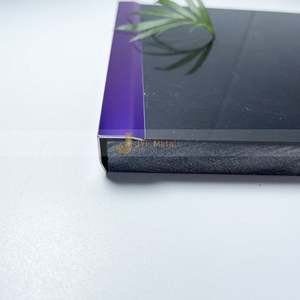 EX488 Custom 304 L Metal Decorative Strip Anti Fingerprint Stainless Steel L Trim for Interior Wall <b>Corner</b> - Product Image 3