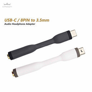 Vente chaude 8Pin à 3.5mm <span class=keywords><strong>Adaptateur</strong></span> Audio Type C à Casque Aux Jack pour <span class=keywords><strong>iPhone</strong></span> Ordinateur Portable Hifi DAC Protection contre les courts-circuits - Product Image 2