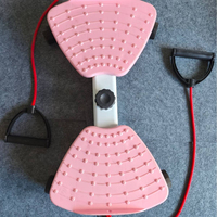 Ceinture d'exercice à double pédale avec écran LED, entraînement manuel mécanique, équipement de fitness complet pour la maison