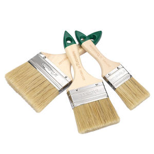 Pinceau Tuosen 1-4 pouces plat à manche en bois, poils hautement élastiques pour peinture et nettoyage - Product Image 4