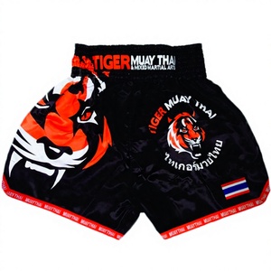 กางเกงมวยไทยสั่งทำพิเศษ ระบายอากาศได้ดี กางเกงกีฬาสำหรับต่อสู้ ขายส่ง - Product Image 1