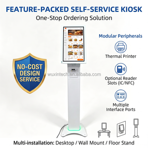 Kiosco de Pedidos de Autoservicio de 21.5 Pulgadas para Montaje en Pared, Kiosco Interactivo con Pantalla Táctil para Restaurantes, Terminal de Pago con NFC - Product Image 5
