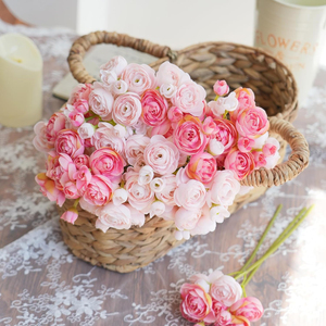 6 pièces <span class=keywords><strong>de</strong></span> fleurs artificielles <span class=keywords><strong>de</strong></span> ranunculus, <span class=keywords><strong>pivoines</strong></span> en soie ultra-réalistes pour bouquets DIY, centres <span class=keywords><strong>de</strong></span> table <span class=keywords><strong>de</strong></span> mariage et décorations intérieures - Product Image 6
