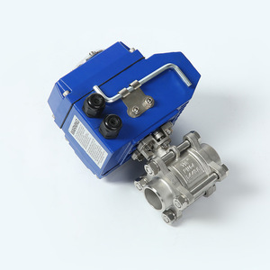 Vanne à boisseau sphérique en acier inoxydable 304, trois pièces, 1 pouce, type union véritable, usage industriel - Product Image 1