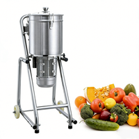 Mélangeur vertical, mélangeur alimentaire commercial, machine de transformation alimentaire en acier inoxydable, mixeur pour légumes