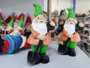 Gnome de jardin montant sur une grenouille, gnome de jardin montant sur une escargot, gnome de jardin montant sur une tortue - Product Image 3
