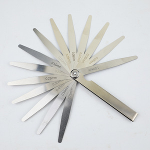 Stainless Steel High Accuracy High-precision Single-piece Feeler Gauge 0.05-1.0mm Thickness <b>Gap</b> Valve Clearance Measuring Gauge - Product Image 3
