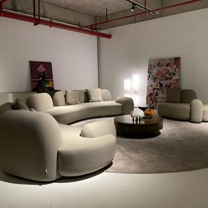 Contemporary Velvet Chesterfield Sofa Tufted Fabric Corner Couch Classic Living Room Furniture Solid Wood Frame Deep <strong>Seating</strong> - Product Image 1