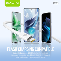 BAVIN gros excellent CB357 66w type c usb c charge rapide chargeur de téléphone portable données câble usb