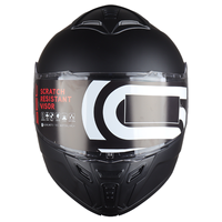 Casque modulaire personnalisé en usine avec double visière conception rabattable en ABS certifié DOT pour motos taille XL état neuf