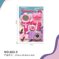 LASIVE TOYS Ensemble de jeu de rôle pour filles, jeu de maquillage et de coiffure princesse, salon de beauté, jeu de rôle coiffeur