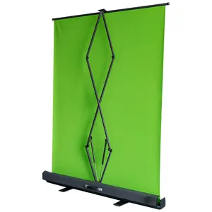 Fotografia Photo Studio Dobrável fundo Frame Backdrops Stand Kit tela verde