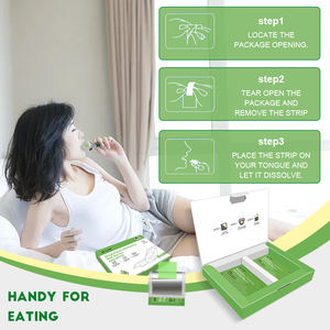 Suministro directo de fábrica Tiras blanqueadoras bucales solubles Suplementos Tiras blanqueadoras dentales con sabor Tiras blanqueadoras - Product Image 4