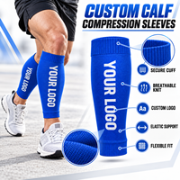 Manchons de compression personnalisés avec logo pour mollets, pour la course, le football, le basketball et autres sports – Soutien respirant pour les jambes – Vente en gros OEM