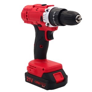 Cordless Drill 21V Lithium Battery Keyless Chuck Reversible For Diy Metal Drilling And Screw Tightening - Product Image 5