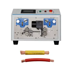 ZJ-806 Máquina elétrica para fazer cabos, descascador de cabos, terminais isolados, crimpador automático de cabos, máquinas para fazer cabos