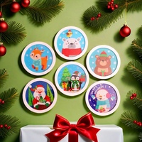 Kits de peinture diamantée pour chambre d'enfant, décoration de Noël d'animaux, art mural encadré, bricolage, vente en gros à bon prix
