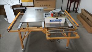 Scie à table automatique Allison WJ180 Scie à bois portable pour un amateur de menuiserie <span class=keywords><strong>qui</strong></span> aime travailler le bois - Product Image 3