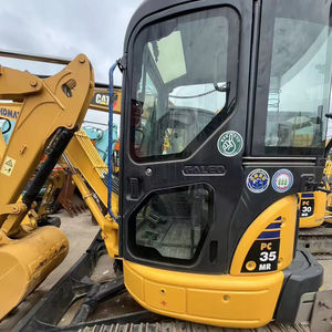 Komatsu Pc35mr Compacte Hydraulische Graafmachine, Minigraafmachine Met Strakke Staartschommel Voor Bouw, Sloop & Landschapsarchitectuur - Product Image 1