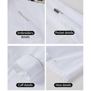 Vêtements <span class=keywords><strong>de</strong></span> <span class=keywords><strong>travail</strong></span> pour chef à manches longues pour homme, pour l'automne et l'hiver, pour restaurant, bar, boulangerie, pâtisserie - Product Image 4