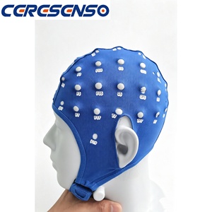 Casque <span class=keywords><strong>EEG</strong></span> CERESENSO pour la surveillance du sommeil, destiné aux laboratoires de recherche clinique, la cartographie cérébrale et le diagnostic neurologique, <span class=keywords><strong>EEG</strong></span> FNIRS, BCI - Product Image 1