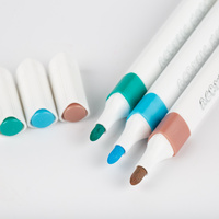 Ensembles de stylos de couleur acryliques portables et polyvalents crayons de marqueur en plastique pour fournitures d'art de bureau pour l'utilisation de marqueur de dessin et de pinceau