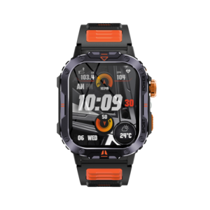 2026 Outdoor Smart <b>Watch</b> <b>with</b> 2.0 Inch HD Screen Deep Waterproof Flash UV Light Compass Sleep Tracker Sport Square TFT Display - Product Image 2