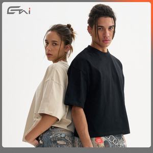 Haute qualité lâche surdimensionné lavage hommes T-shirt impression personnalisée vierge en détresse Vintage t-shirts pour hommes - Product Image 5