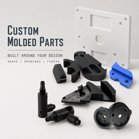 Service de moulage par injection plastique ABS PP sur mesure pour composants de protection d'équipements industriels