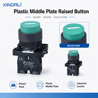 Tombol Tekan LAY5 22mm IP65 10A Flush Raised Push Button Switch Momentary Latching Panel Mount Start Stop Control Button