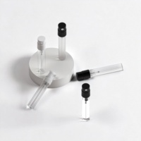 Mini Atomiseur de Parfum 1ml 1.5ml Rechargeable Flacon Vaporisateur de Voyage Pompe à Brume Fine Vente en Gros Échantillon Cosmétique en Vrac