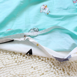 De 100% de algodón orgánico de bambú super suave cuna de bebé 3 piezas cuna babi juegos de ropa de cama para niños niñas - Product Image 5