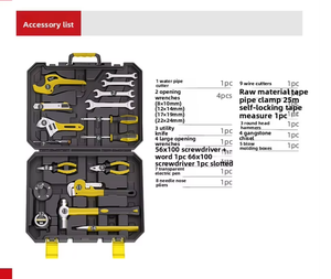 Kit d'outils de réparation multifonctionnels de plombier pour robinets d'évier Tuyaux de vidange étroits Source d'alimentation manuelle 1 an personnalisable OEM - Product Image 5