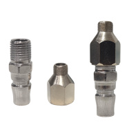 Tuyau d'aérographe tressé durable de 3 m avec adaptateurs 1/8 et 1/4 pour kits de pulvérisation pneumatique – Vente en gros
