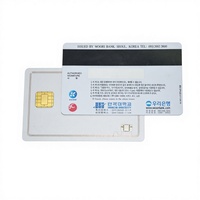 Cartes vierges intelligentes Jcop Chip Java Jcop J2A040 40k Java Card non fusionnées avec double interface
