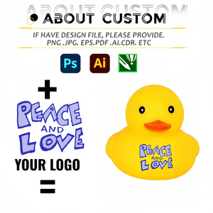 Pato de Goma Personalizado con Logotipo y Forma, Juguete Flotante para Baño de Niños, Pato Sonoro, <span class=keywords><strong>Regalo</strong></span> <span class=keywords><strong>Promocional</strong></span> al por Mayor - Product Image 2