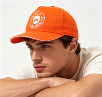 Casquettes de baseball personnalisées pour hommes à 5 panneaux, broderie personnalisée, haute qualité, vente en gros, casquettes de baseball ajustables de créateur