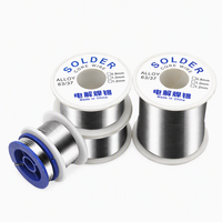 Fil de soudure au plomb à âme de colophane 100g Sn63Pb37 Étain 63/37 Diamètre 0,8 mm Flux CO2 pour OBM OEM/ODM Personnalisable