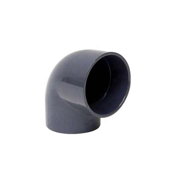 PVC pipe fitting 90 male/female degree elbow for drainage