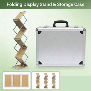 Expositor Plegable Portátil con Opción <span class=keywords><strong>de</strong></span> Estuche, para Exposiciones, Conferencias y Eventos - Product Image 6