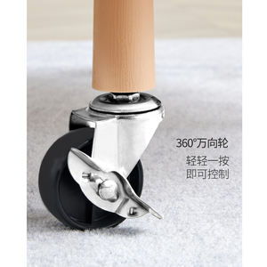 आधुनिक बहु-कार्यात्मक पहिया उपयोगिता कार्ट प्लास्टिक बहु-परत रसोई घर भंडारण के लिए रोलिंग रैक - Product Image 4