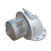 Katup Pemutus Darurat Manual DN100, Ringan, dari Paduan Aluminium, dengan Gagang Kontrol Jarak Jauh untuk Pemasangan di Bawah Truk Tangki Bahan Bakar