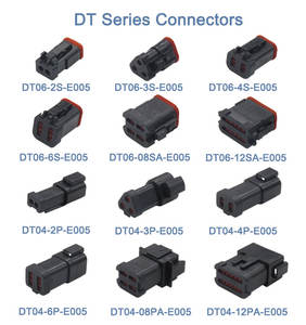 Conector automotriz <span class=keywords><strong>DT</strong></span> Series 2, 3, 4, 6, 8, 12 Pines, resistente al agua, macho y hembra, Kit de conector <span class=keywords><strong>DT</strong></span>, gran oferta - Product Image 4