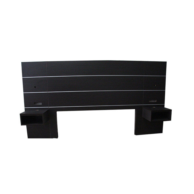 Формула голубого цвета плавающий двойной король изголовье деревянное изголовье и рама