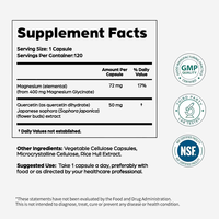 Capsules de glycinate de magnésium complexe 300 mg pour l'énergie et la santé musculaire, complément à base de plantes, support OEM/ODM