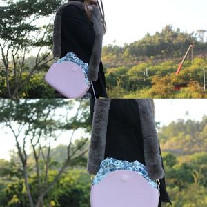 Bolso Bandolera de <span class=keywords><strong>Moda</strong></span> para Mujer con Correa Ajustable, Duradero, de EVA, Tipo Cubo, con Cordón, Gran Capacidad, para Uso Diario, con Cremallera - Product Image 4