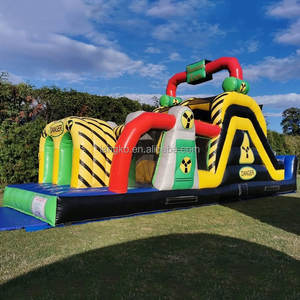 Parcours d'obstacles gonflable pour adultes sur le lac Bateau viking carrera De Obstaculos Piscine gonflable Parcours d'obstacles - Product Image 4