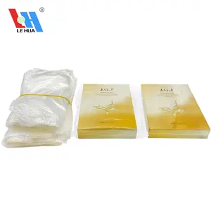 Custom PVC/POF/PET Shrinkable Bag for Facial Mask Box Clear Heat Shrink Wrap Shrink Film Wrap Prevent Facial Mask Box form dusty