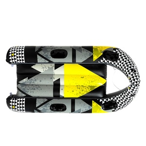 Toboggan gonflable en PVC pour enfants, luge de ski, luge à neige pour deux personnes, tubes à neige gonflables - Product Image 3