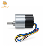 Moteur à courant continu sans balais à engrenages Tengli GM37-3525 12V 24V à vitesse variable avec retour de signal pulsé pour l'automatisation des dispositifs médicaux